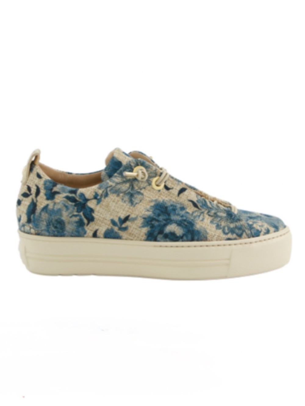 Printed Leather sneakers. US sizes Never worn